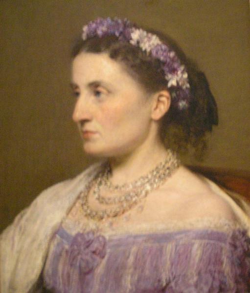 Duchess de Fitz James, 1867 - Анрі Фантен-Латур