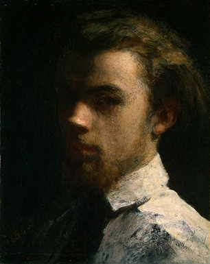 Self Portrait, 1858 - 方丹‧拉圖爾