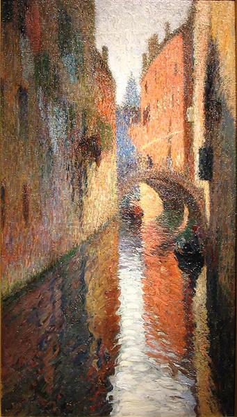 Canal in Venice - Henri Martin