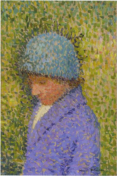 Portrait of a Young Girl - Henri Martin