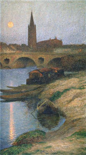The Church of Dalbade in Toulouse - Henri Martin