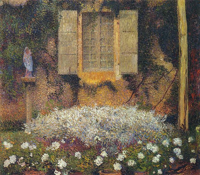 The Window to the Garden - Анрі Мартен