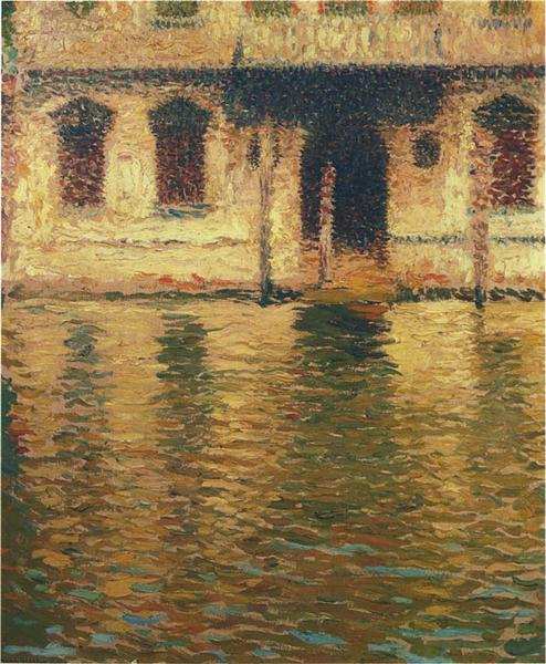 View of the Palace in Venice, 1910 - Henri Martin