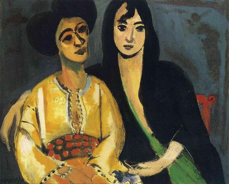 Aicha and Laurette, 1917 - Анри Матисс