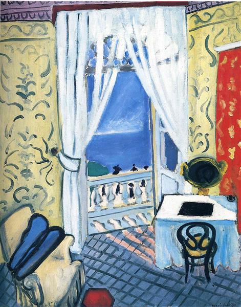 Interior with a Violin Case, 1919 - Henri Matisse