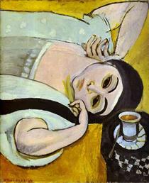 Laurette's Head with a Coffee Cup - Анри Матисс