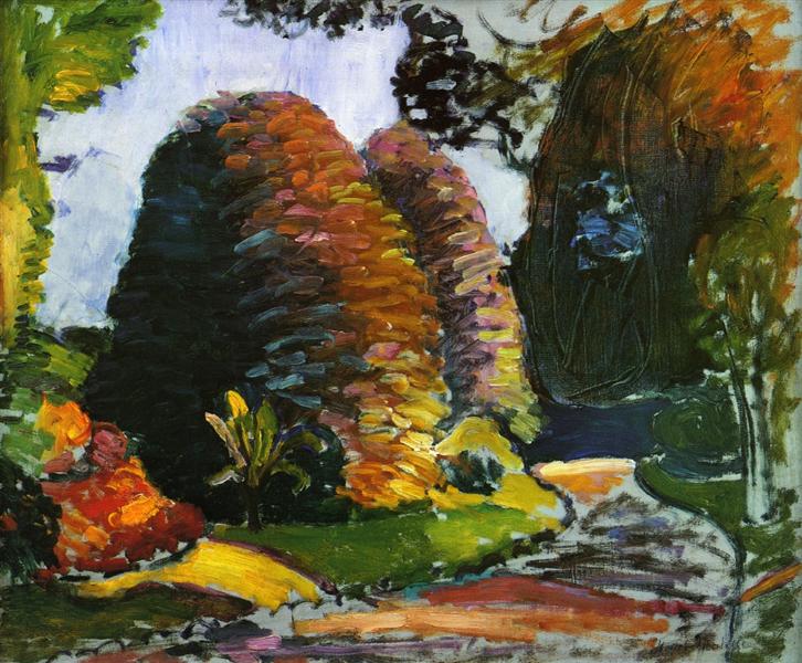 Luxembourg Gardens, 1902 - 1903 - Henri Matisse