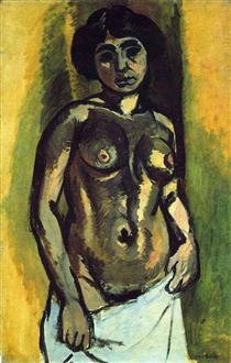Nude (Black and Gold) - Henri Matisse