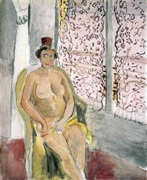 Nude In A Chair - Henri Matisse