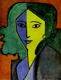 Retrato de  Lydia Delectorskaya - Henri Matisse