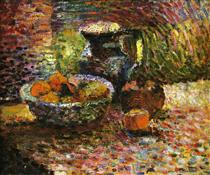 Still Life with Pitcher and Fruit - Henri Matisse