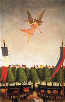 La Liberté invitant les artistes à prendre part à la 22e exposition des Indépendants - Henri Rousseau