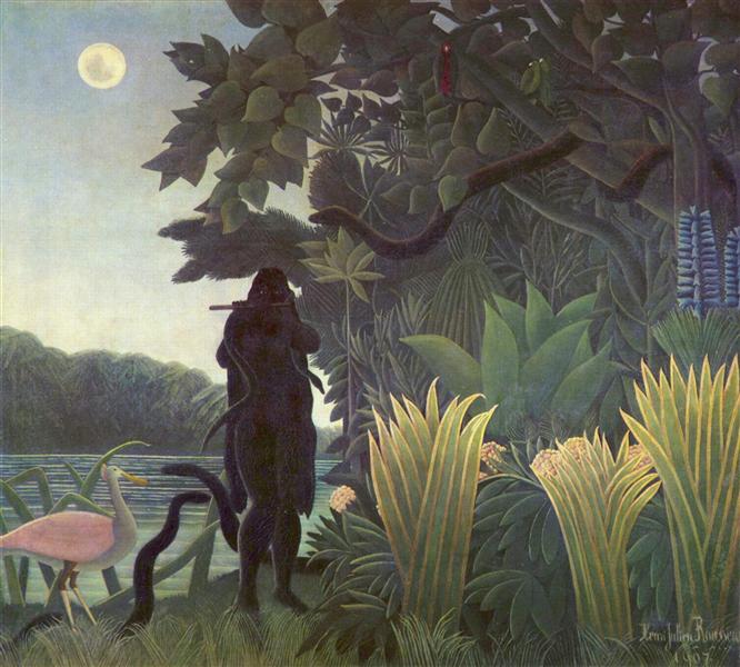 La Charmeuse de serpents, 1907 - Henri Rousseau