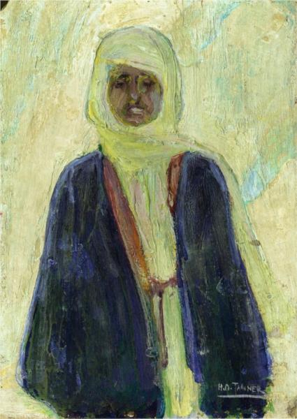 Moroccan Man, 1912 - Генри Оссава Таннер