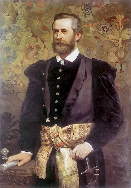 Portrait of Ludwik Wodzicki, 1880 - Генріх Семирадський