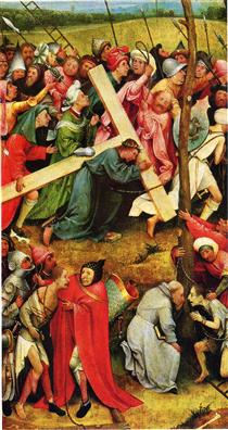 Christ Carrying the Cross - 耶羅尼米斯‧波希