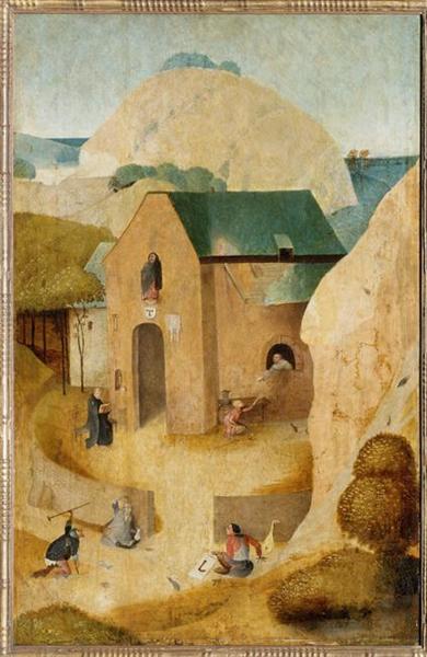 St. James and the Magician Hermogenes - Hieronymus Bosch