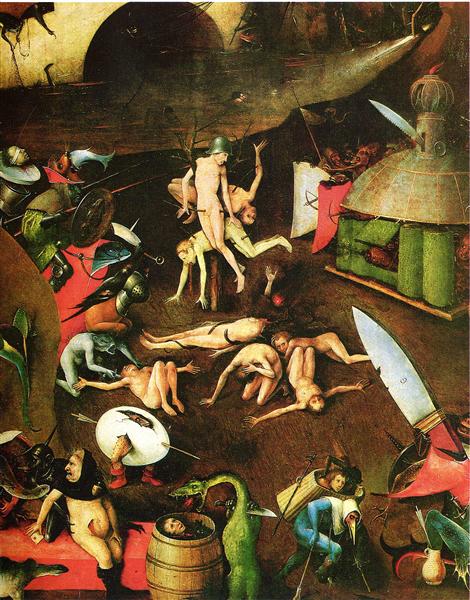 The Last Judgement (detail), c.1482 - Hieronymus Bosch