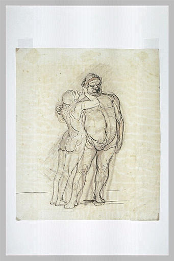 Hercule forain - Honoré Daumier