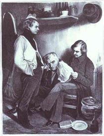 Remembrances of St. Pelagie. (Souvenir de ste Pélagie) - Honoré Daumier