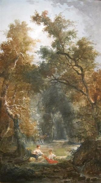The Glade, 1775 - Hubert Robert