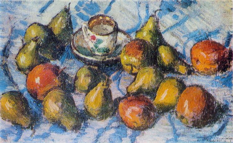 Яблоки и груши, 1921 - Игорь Грабарь