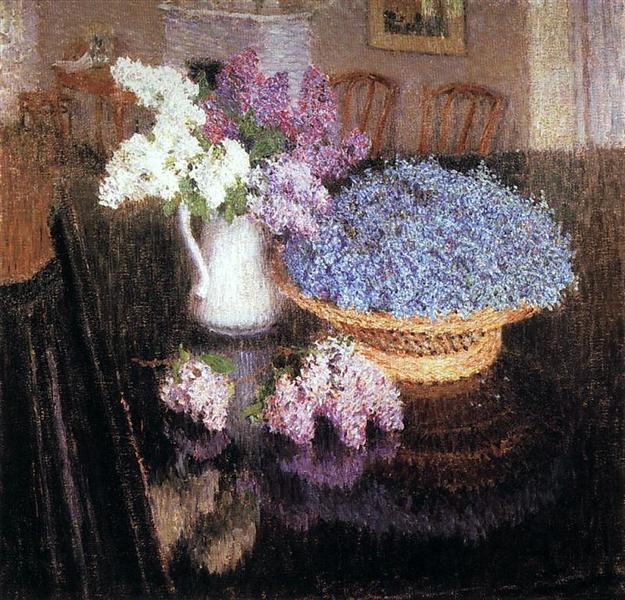 Lilacs and Forget-Me-Nots, 1905 - Igor Emmanuilowitsch Grabar