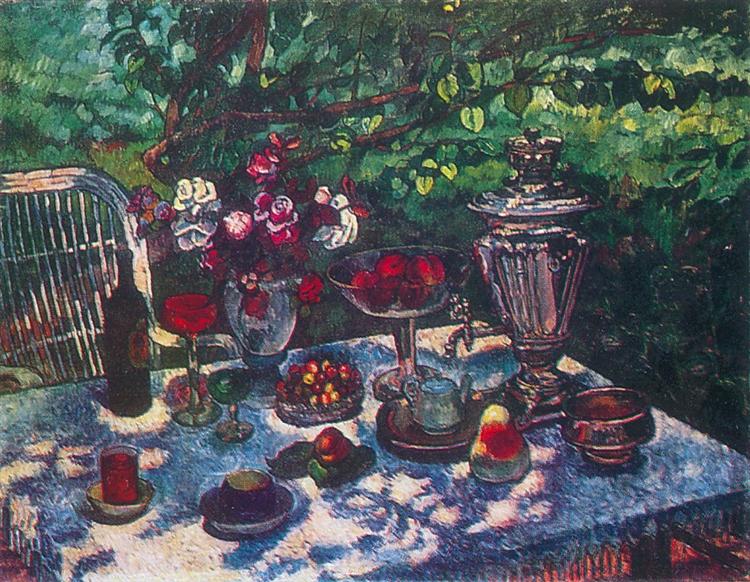 Uncleared table - Iliá Mashkov