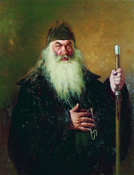 Portrait of the Surgeon Nikolay Pirogov, 1881 - Ilja Jefimowitsch Repin
