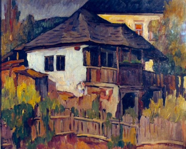 Peasant Home in Curtea de Argeş, 1922 - Ion Theodorescu-Sion