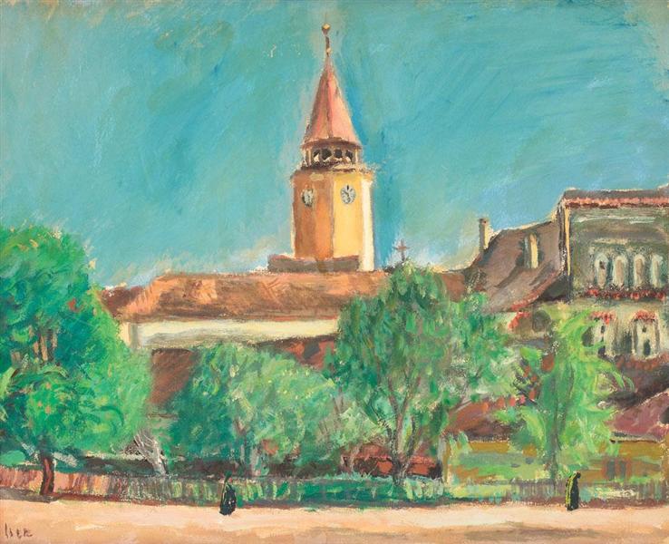 Landscape from Toledo, 1930 - Иосиф Исер