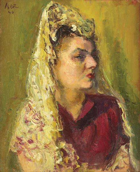 The Spanish Woman, 1946 - Иосиф Исер