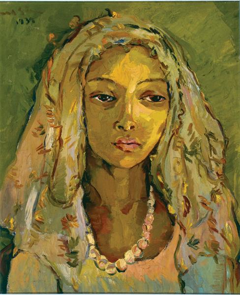 Portrait of a Young Malay Girl, 1939 - Ирма Штерн