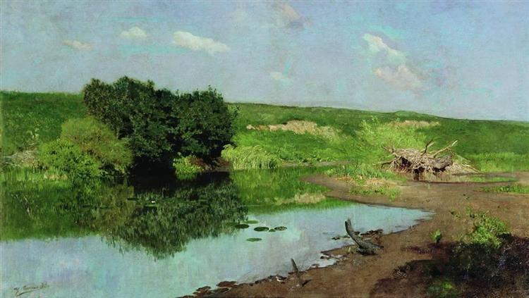 Пейзаж, 1883 - Исаак Левитан