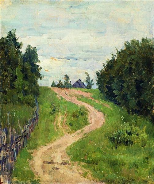 Trail, c.1895 - 艾萨克·伊里奇·列维坦