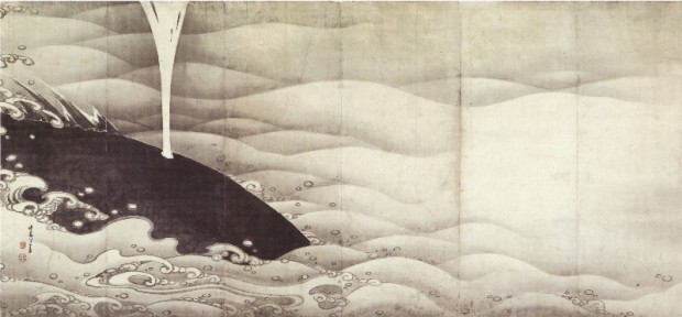Elephant and Whale (diptych) - 伊藤若冲