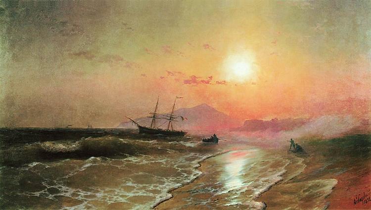 Island of Ischia, 1892 - Ivan Aïvazovski