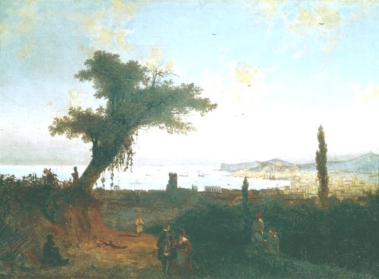 The Old Feodosia, 1839 - 伊凡·艾瓦佐夫斯基