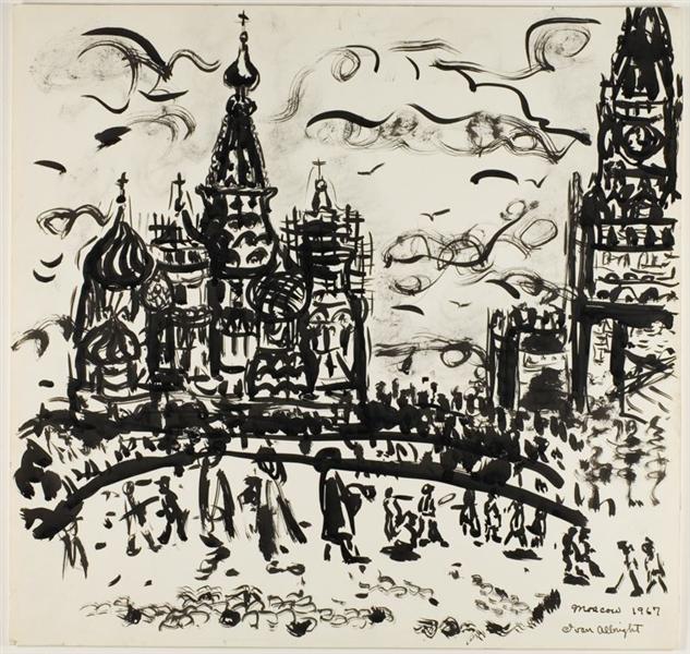 Moscow, 1967 - Ivan Albright