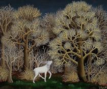 Deer in the forest - Ivan Generalić