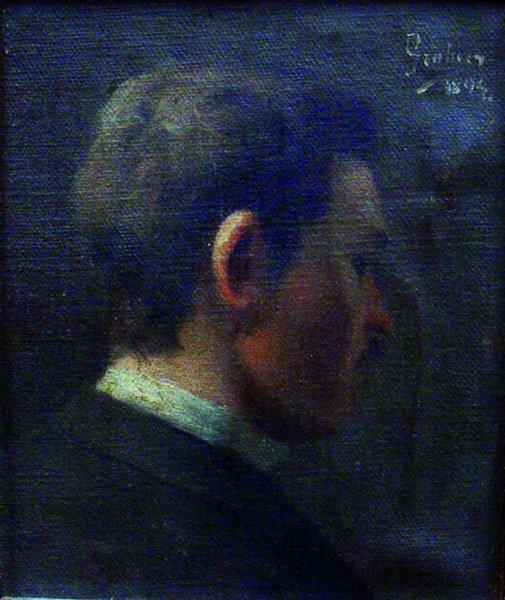 Self-Portrait, 1894 - Ivan Grohar