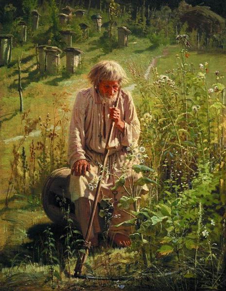 Beekeeper, 1872 - Iwan Nikolajewitsch Kramskoi