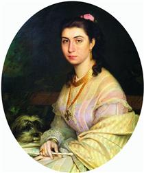 Женский портрет - Иван Крамской