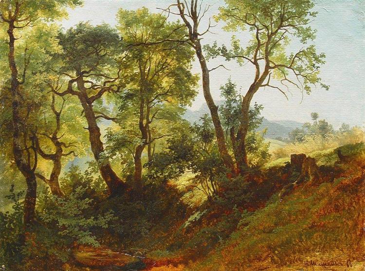 Edge of the Forest, 1866 - Iwan Iwanowitsch Schischkin
