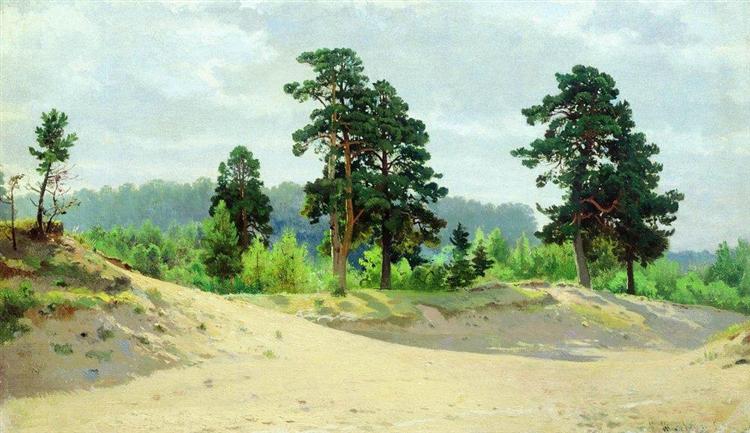 Опушка леса, 1890 - Иван Шишкин