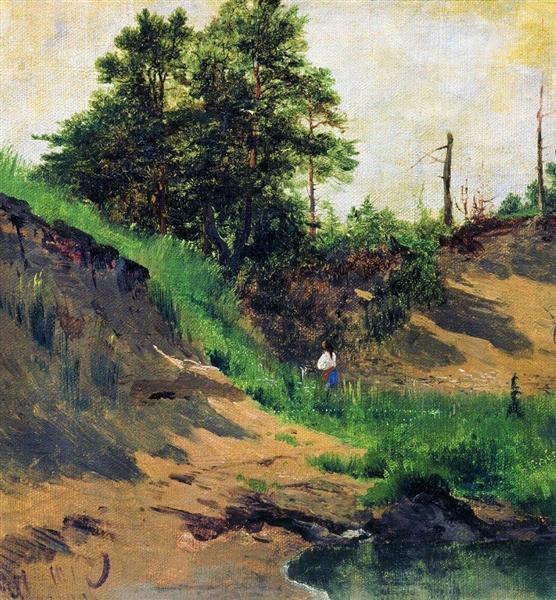 Landscape, 1896 - 伊凡·伊凡諾維奇·希施金