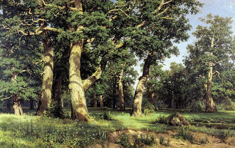 Oak Grove, 1887 - Ivan Shishkin