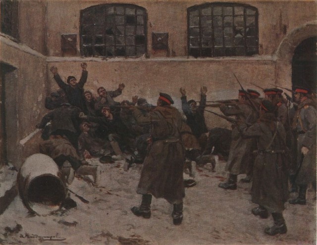 The shooting in Presnya in December 1905 - Ivan Vladimirov