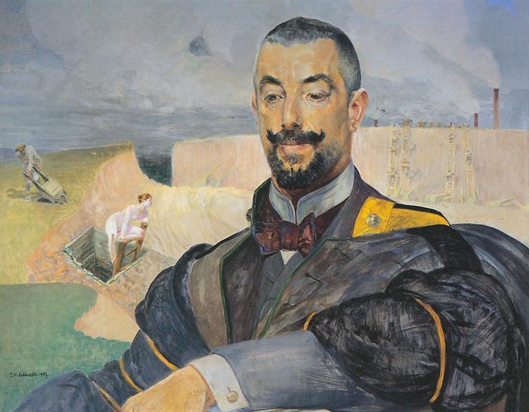 Portrait of Erazm Baracz, 1907 - Jacek Malczewski