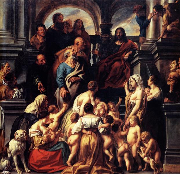 Suffer the Little Children, 1655 - Якоб Йорданс